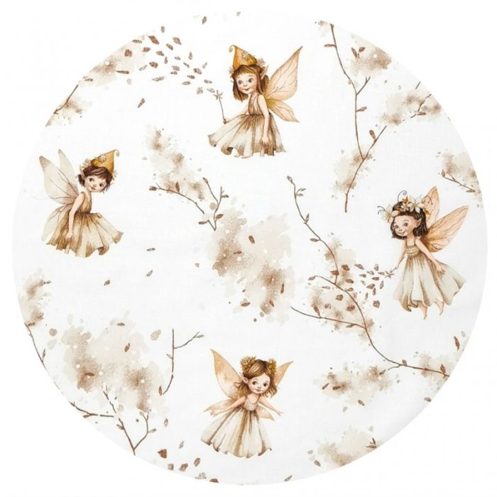 Beebi jalaosadega magamiskott "Fairies brown" 2-2.5 TOG