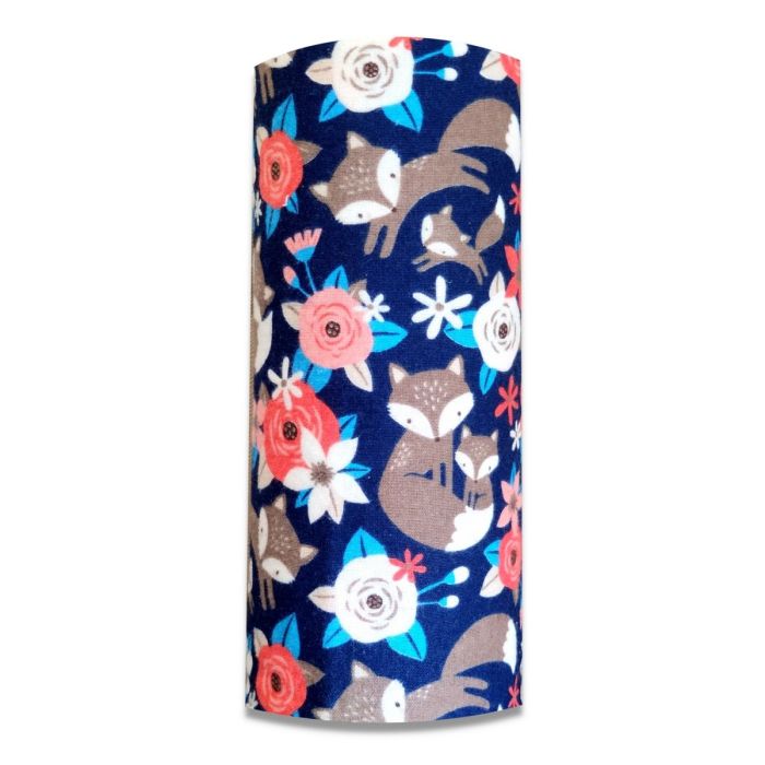 Beebi flanellist lapid "Fox"  70x80cm 1tk tumesinine