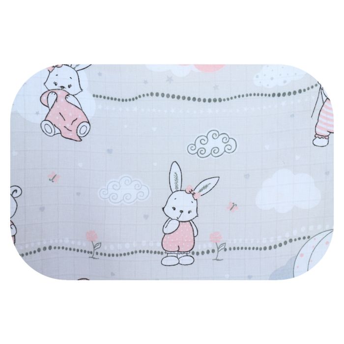 Beebi flanellist lapid "Lovely"  70x80cm 1tk