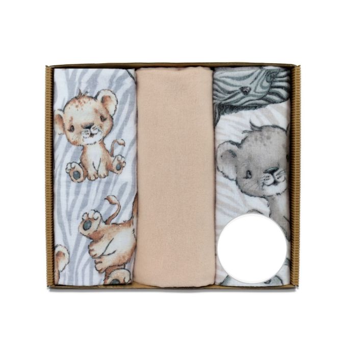 Vystyklų rinkinys kūdikiams "Lions"