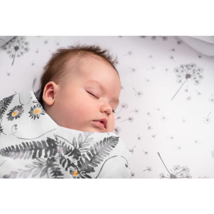 Musliinist lapid imikutele "Stars" 120x120cm