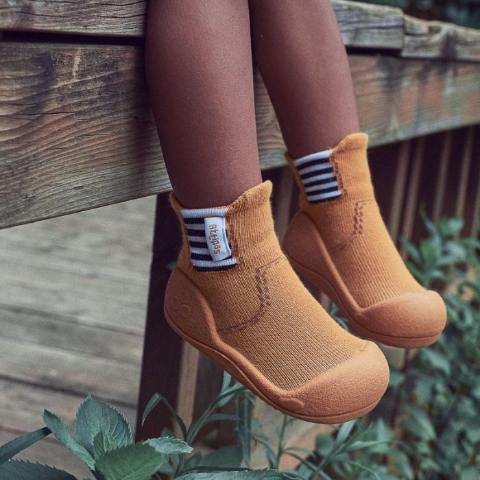 Beebi kingad  Attipas "Rainboots yellow" 