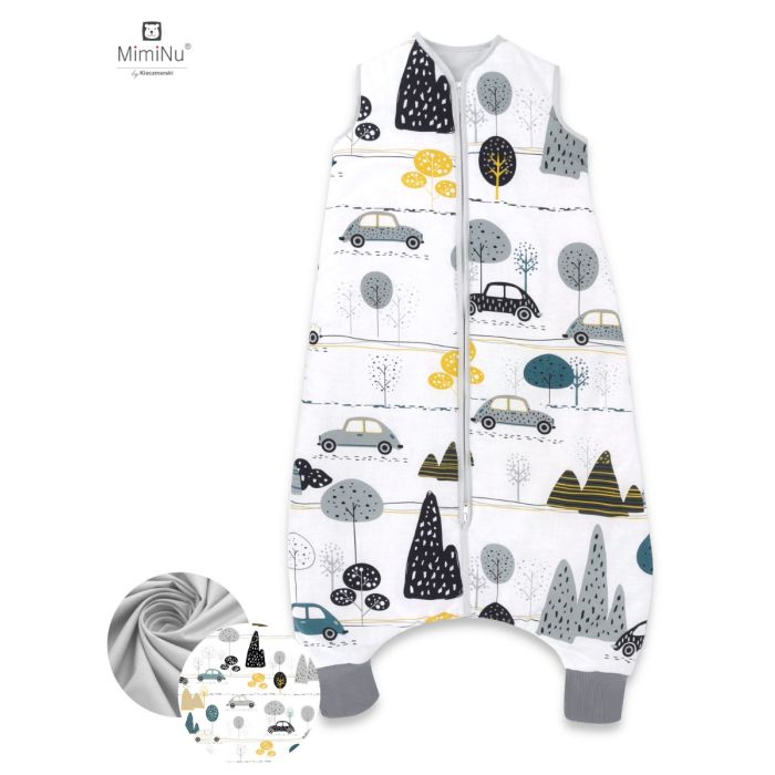 Beebi jalaosadega magamiskott "Car" 2- 2.5 TOG