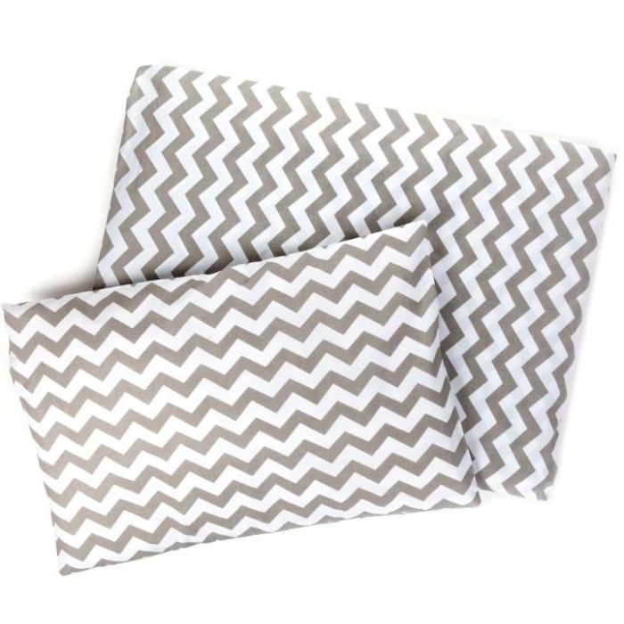 Hälli voodipesu 80x70cm "Zigzag", hall