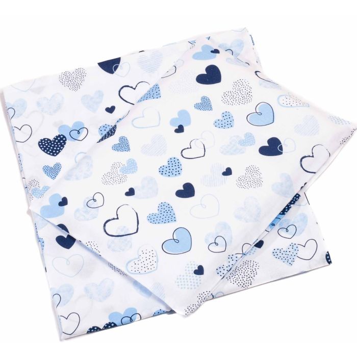 Hälli voodipesu 80x70cm "My love" sinine