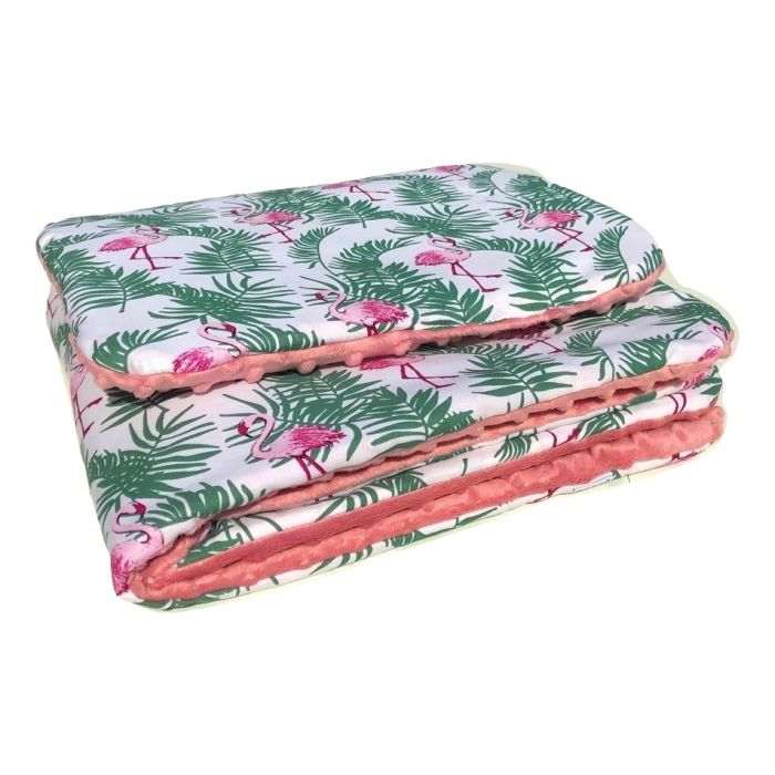 Hällikomplekt  "Palms" 60x75cm teki ja 35x25cm padjaga