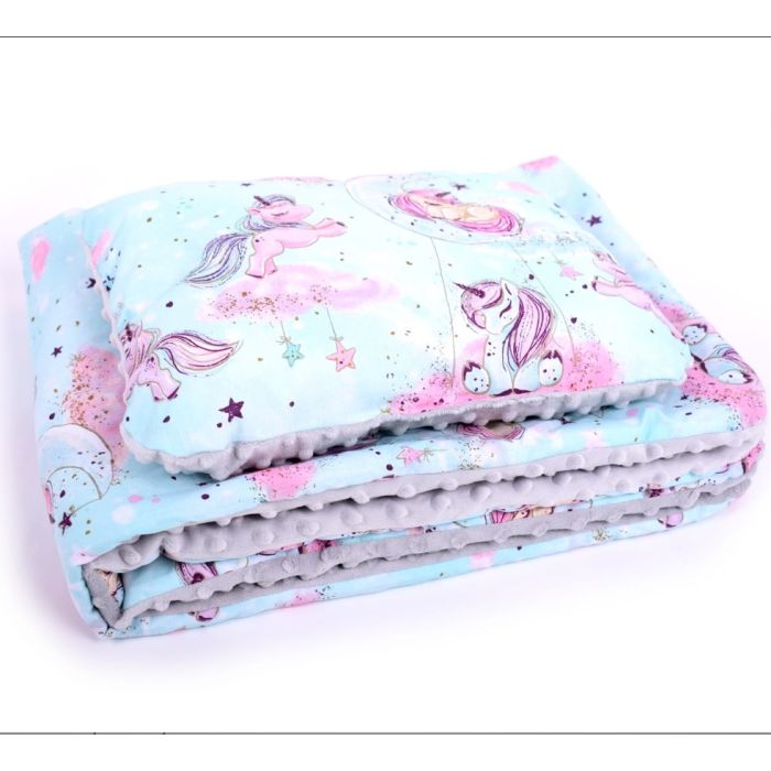 Hällikomplekt  "Ponny" 60x75cm teki ja 35x25cm padjaga