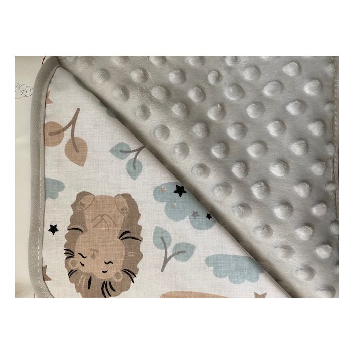 Beebitekk  90x80 cm "Bunny & Hedgehog" hall