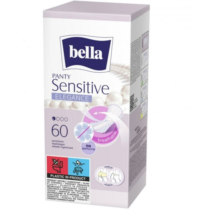 Hügieenisidemed  Bella Sensitive Elegance 60 tk