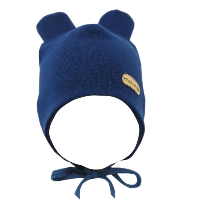 Beebi müts ja sall "Navy teddy" 
