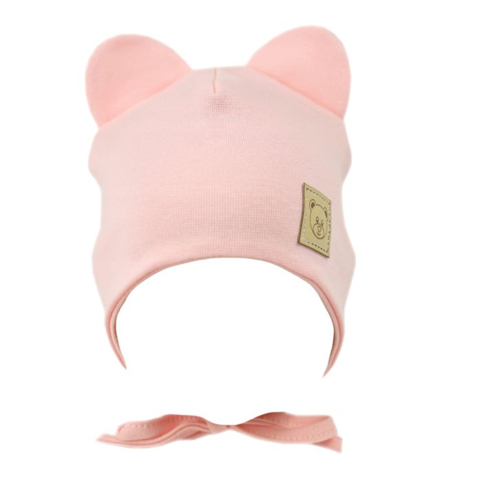Beebi müts ja sall  "Candy pink" 