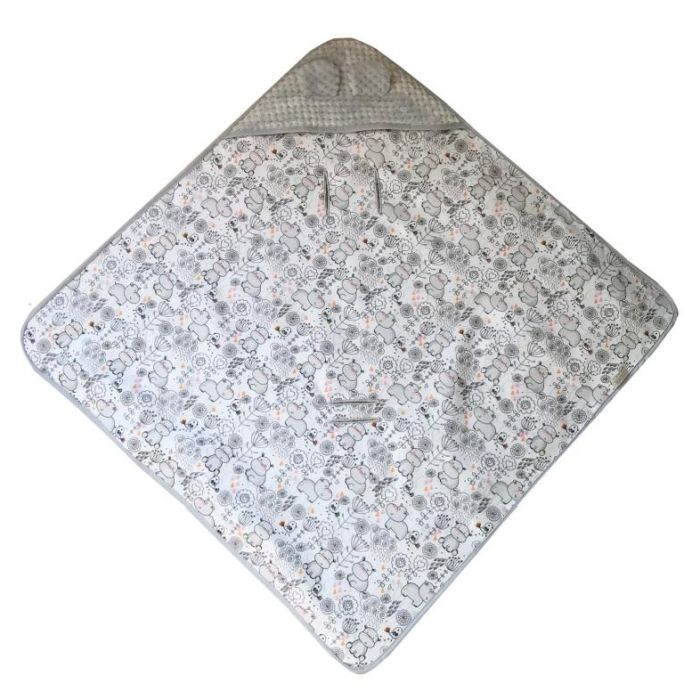 Soojakott-tekk vankrisse/turvatool "Forest" 80x80 cm 