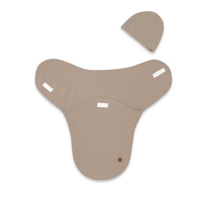 Beebi Kookon-mähkmed "Leo" interlock soft mokka