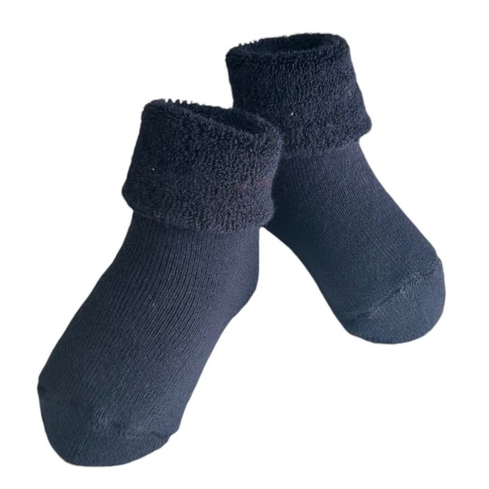 Puuvillased beebisokid Navy