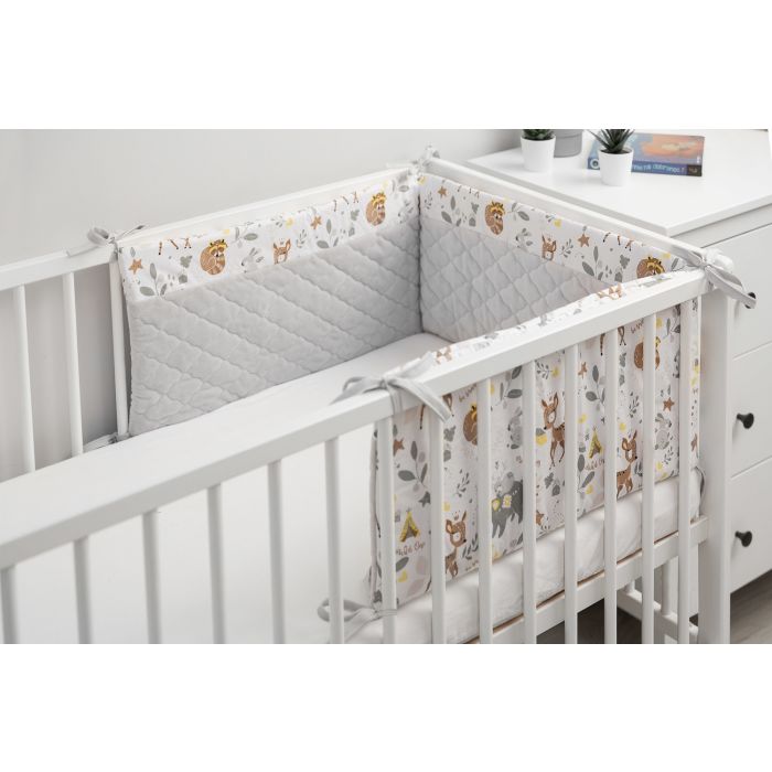 Voodipehmendus beebile 180 cm "Forest life" 