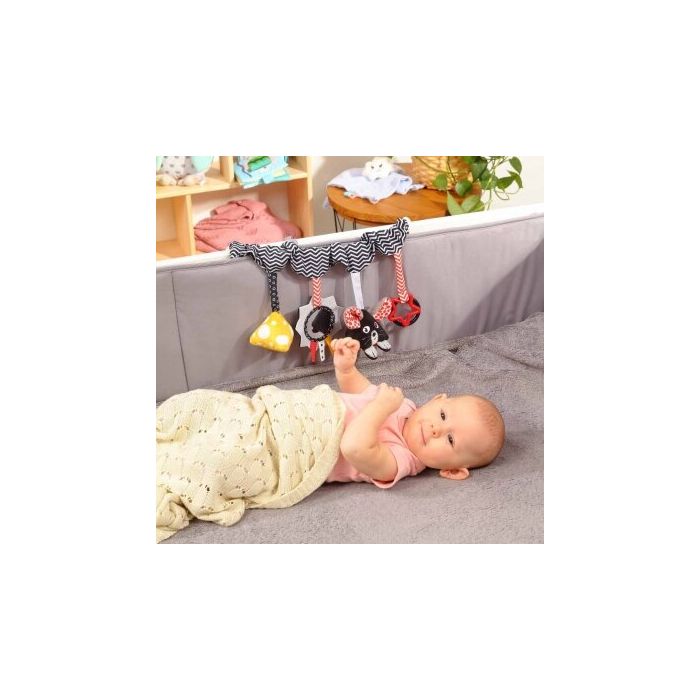 Kootud Babyono bambus beebitekk 100x75 cm beež