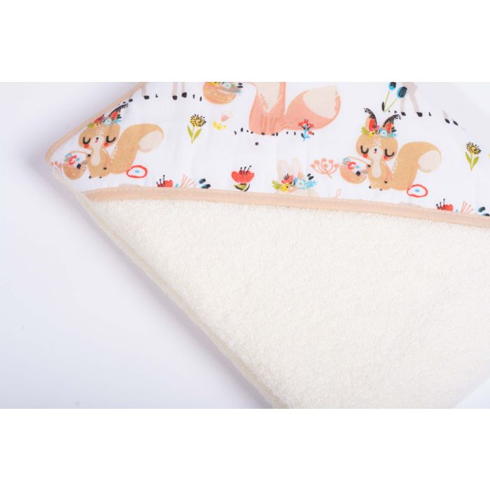 Beebi/ laste rätik "Best friends" 100x100 cm "frotee" 