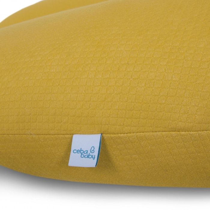 Nuudelpadi - imetamispadi 190 cm "Caro flexi yellow" 