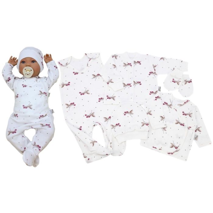 Komplekt vastsündinule 5-e osaline "Berry" 