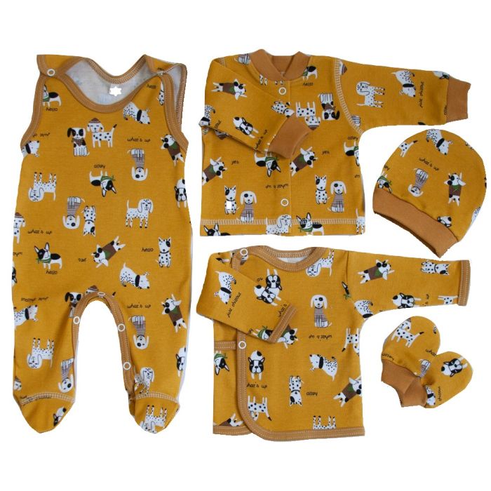 Komplekt vastsündinule 5-e osaline "Baggy" 