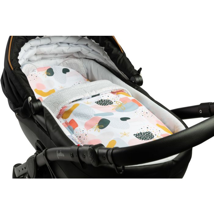 Beebitekk "Art by dots" 56x76 cm ja padi 36x28 cm  