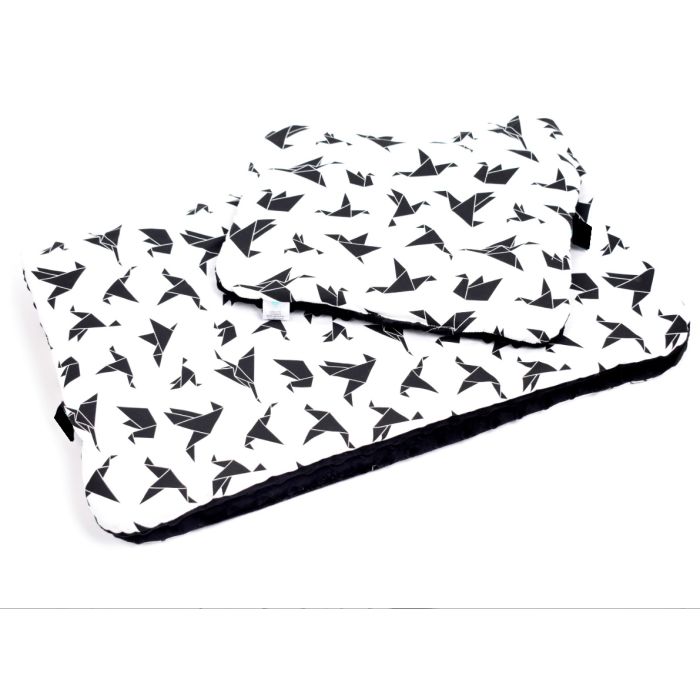 Hällikomplekt  "Birds" 60x75cm teki ja 35x25cm padjaga