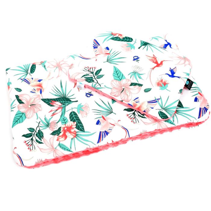 Hällikomplekt  "Colibri" 60x75cm teki ja 35x25cm padjaga