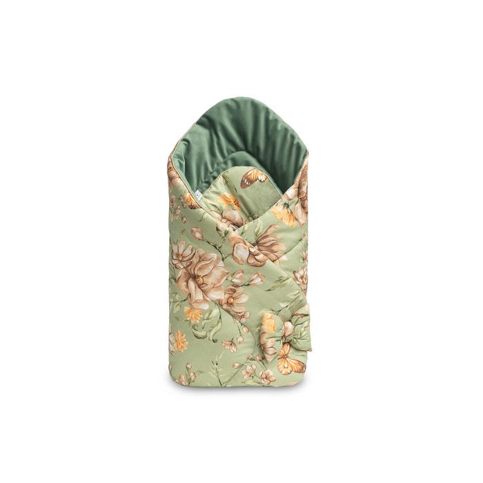 Ümbriktekk beebidele "Floral green"