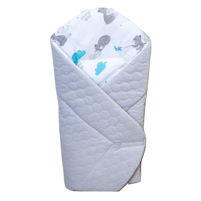 Beebi magamiskott (Kahepoolne) "Bubbles", hall karudega