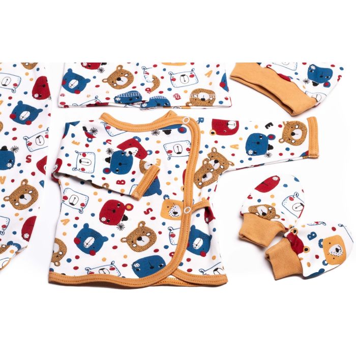 Komplekt vastsündinule 5-e osaline  "Teddy beige"  