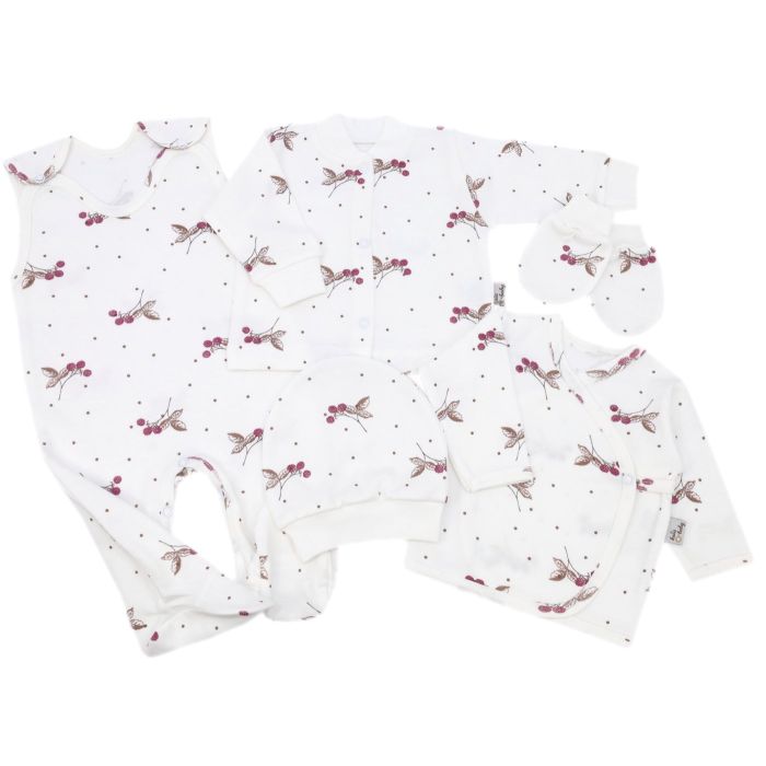 Komplekt vastsündinule 5-e osaline "Berry" 