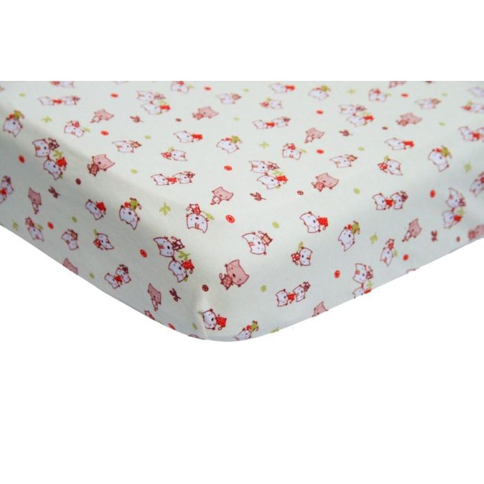 Kummiga voodilina  "Kitty" 120x60 BABYDO™