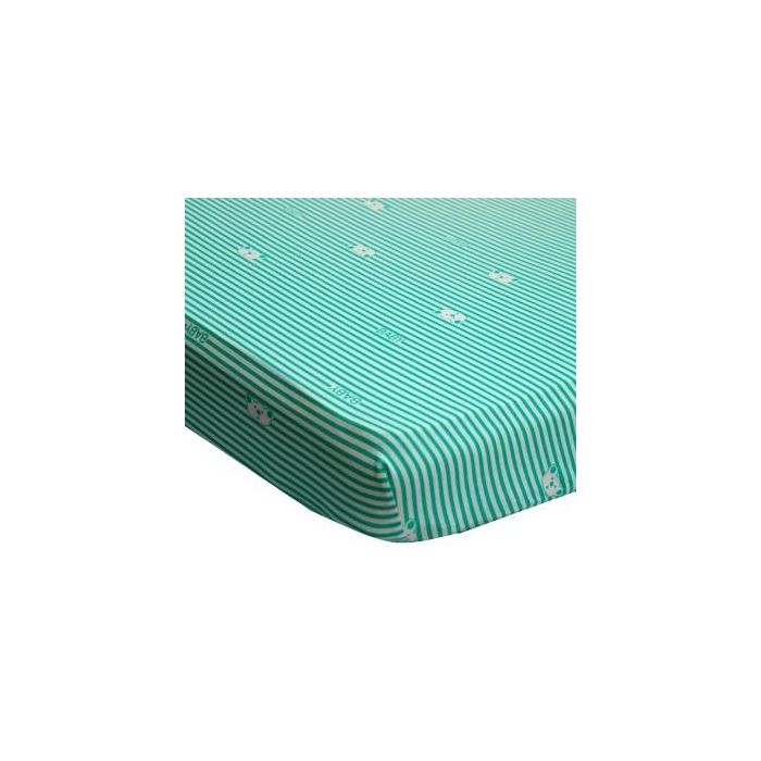 Kummiga voodilina  "Baby bears" roheline 120x60 BABYDO™