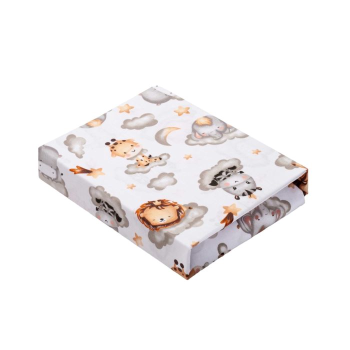 Puuvillane kummiga voodilina 60x120 cm "Keep dreaming"