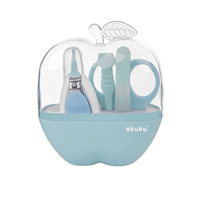 Küünehoolduskomplekt beebidele "Apple blue"