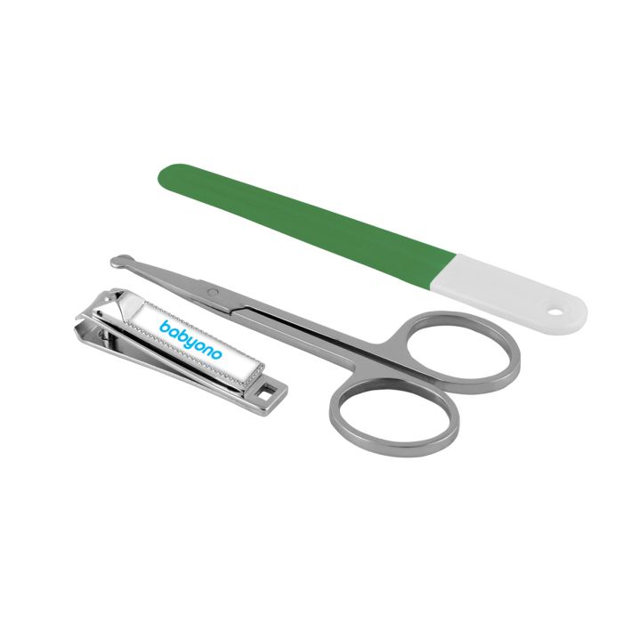 Küünehoolduskomplekt beebidele BabyOno roheline
