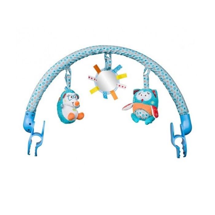 Mängukaar beebitoolile/vankrile "Hedgehog and friends"