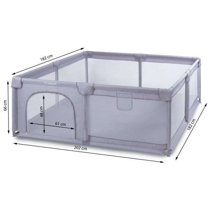 Kidwell  maneež lastele "Fanko" 200x180 cm hall