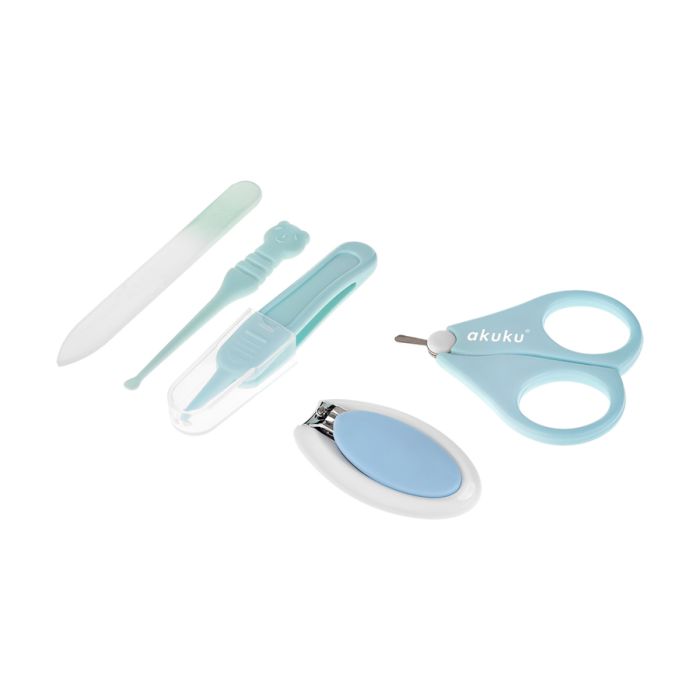Küünehoolduskomplekt beebidele "Apple blue"