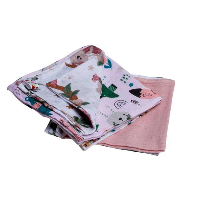 Marlilapid "Mini" 10 tk 40x40 cm roosad toonid tüdruk