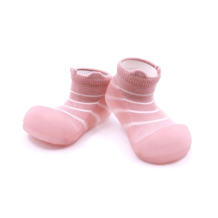 Beebi kingad  Attipas "Bamboo bear" pink