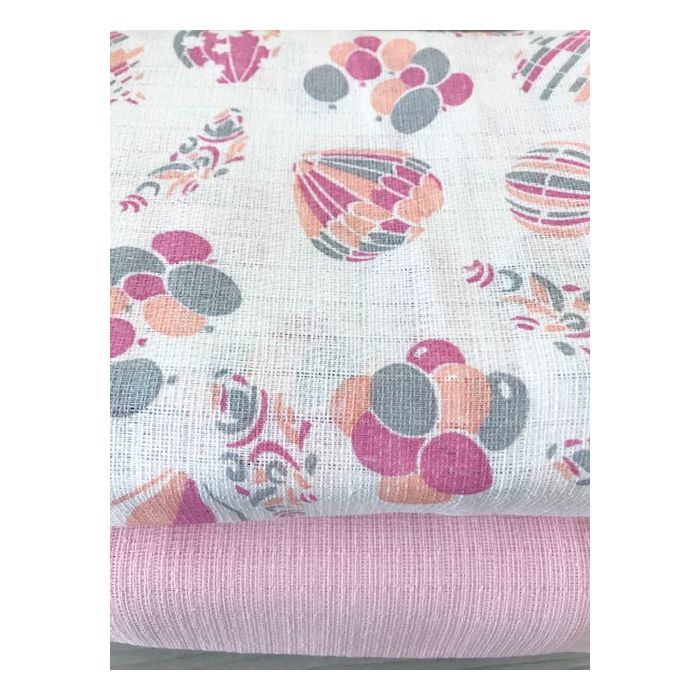 Puuvillaste mähkmete komplekt, 3 tükki, "Balloons"