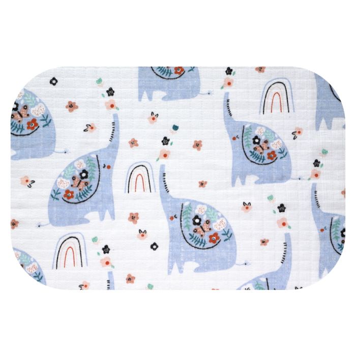 Puuvillased marlirätid mähkmed Lux 70x80cm "Zoo" 1tk