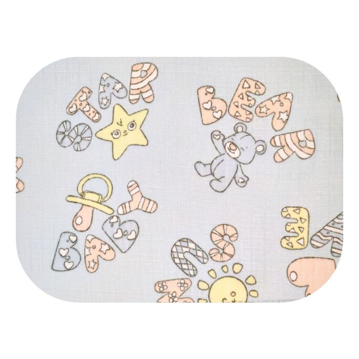 Puuvillased marlirätid mähkmed Lux 70x80cm "Hello baby" 1tk