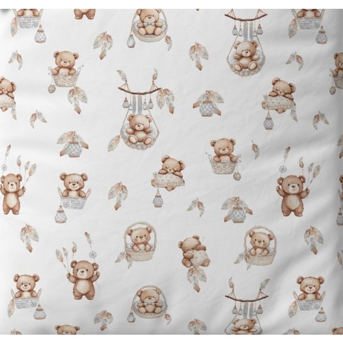 Puuvill voodilina 50x83 "Newborn bear"
