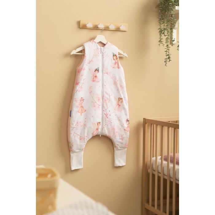 Beebi jalaosadega magamiskott "Fairies in pink" 1 TOG/ 2.5 TOG L /XL