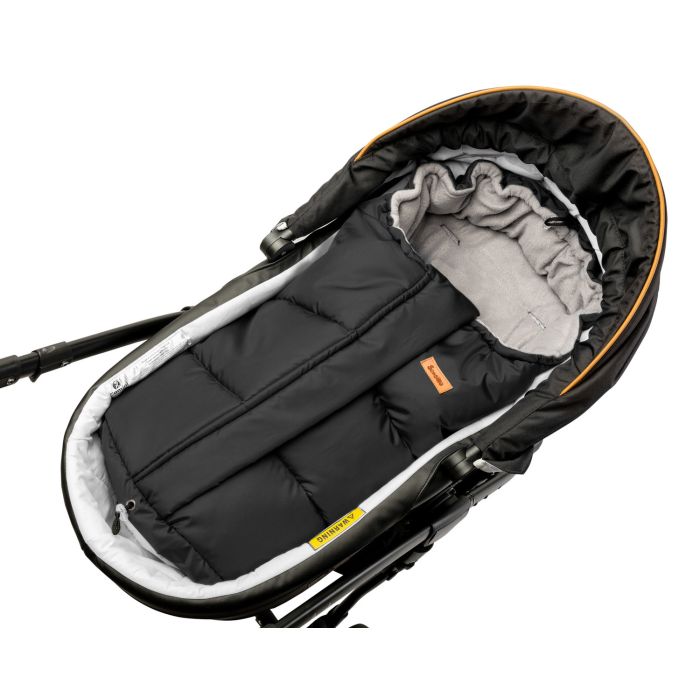 Soojakott kärusse  "Combi polar" Black/Grey 