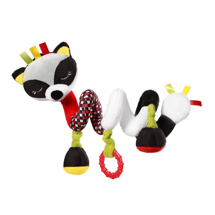 Pehmete mänguasjade spiraal "Racoon" 