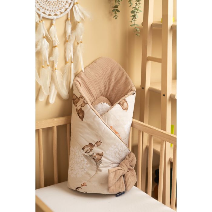 Musliinist ümbriktekk beebidele "Soul friends"