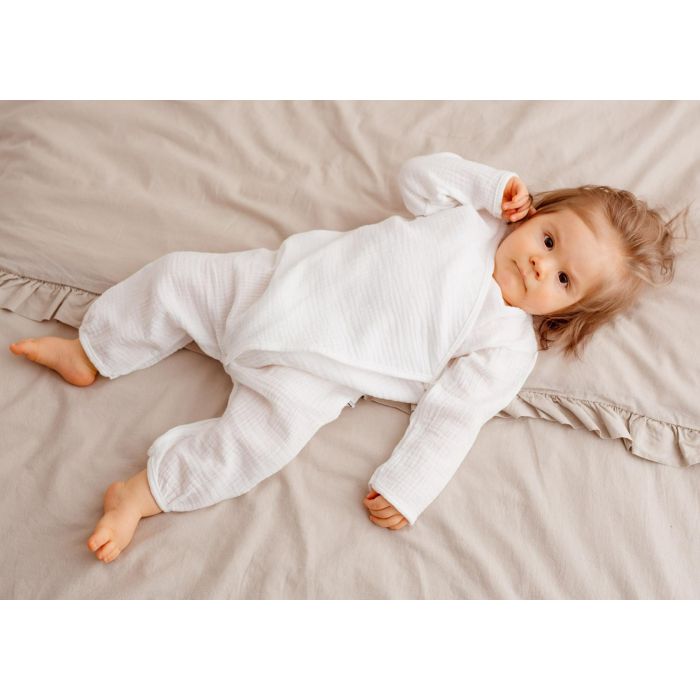 Musliinpuuvillast  tudukombe - romper "Silky" 